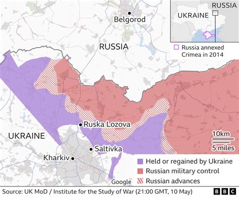 Ukraine war: On the Kharkiv front as Russia advances again .